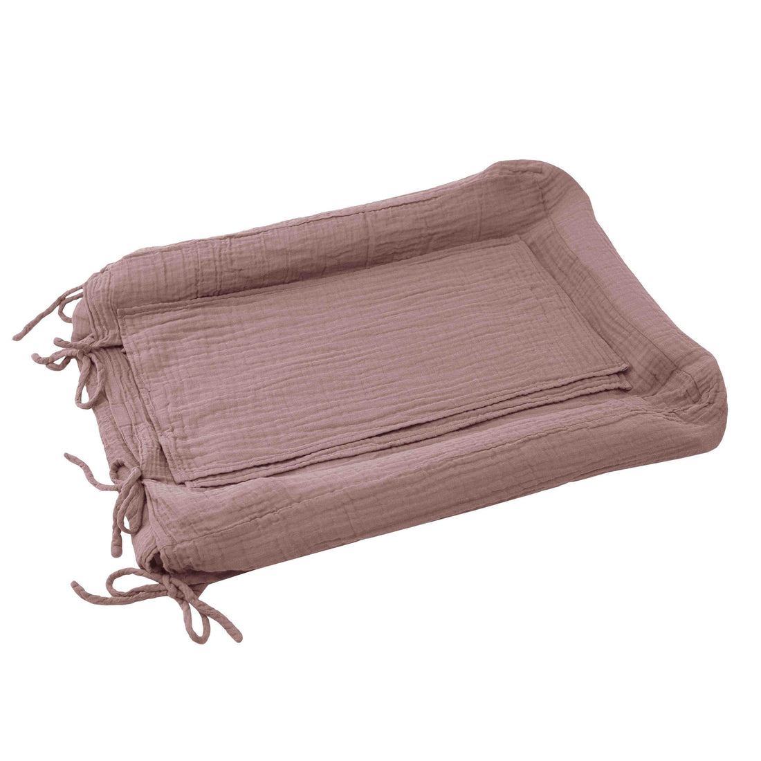 Numero 74 Square Changing Pad Cover - Dusty Pink