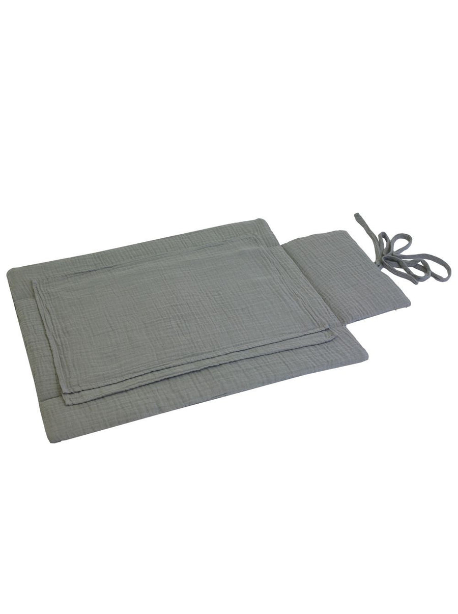 Numero 74 Travel Changing Pad - Silver Grey