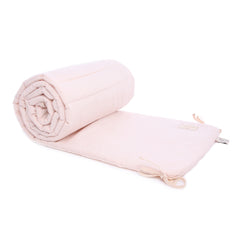 nobodinoz Nest Cot Bumper Honey Comb Dream Pink
