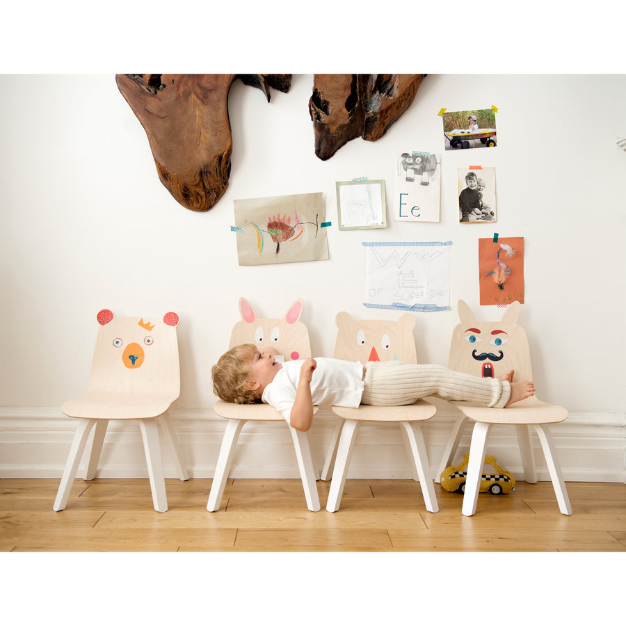 Oeuf Play Chair Bear Walnut