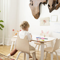 Oeuf Play Chair Rabbit Walnut (Pre-Order; Est. Delivery in 6-10 Weeks)