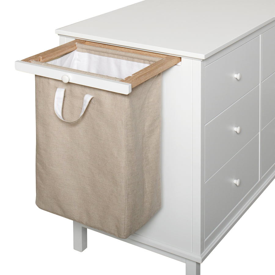Oliver Furniture Seaside 2 Pull-Outs and Laundry Bag for Seaside Dresser with 6 Drawers 021326