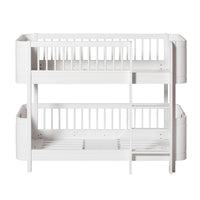 Oliver Furniture Wood Mini+ Low Bunk Bed White