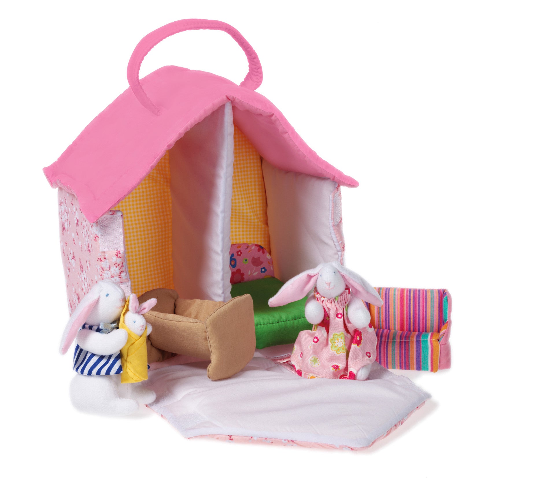 Oskar and Ellen Soft Doll House Set