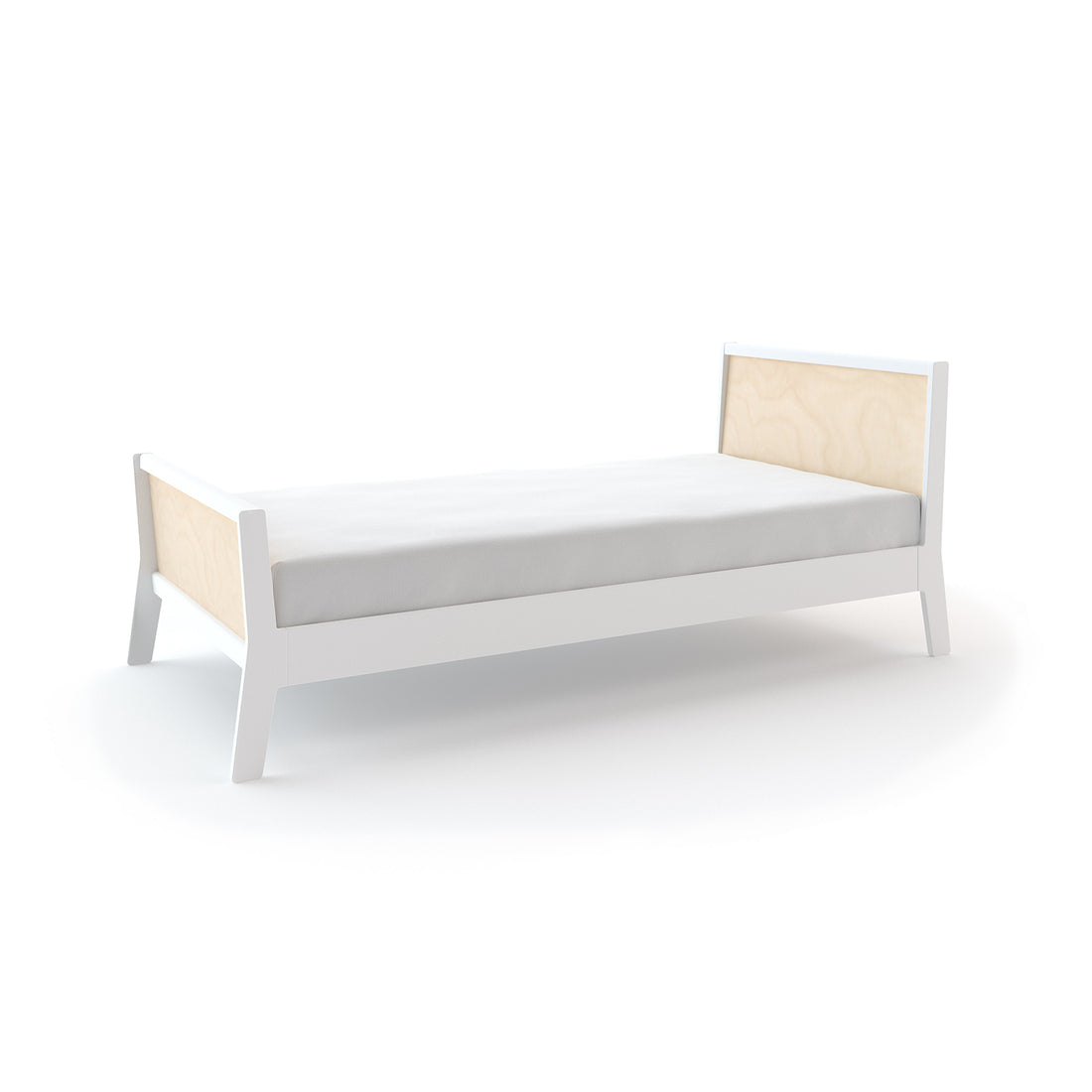 Oeuf Sparrow Twin Bed White Birch