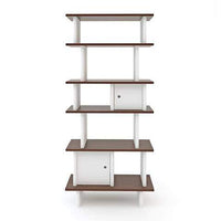 Oeuf Vertical Mini Library Shelf Walnut (Pre-Order; Est. Delivery in 6-10 Weeks)