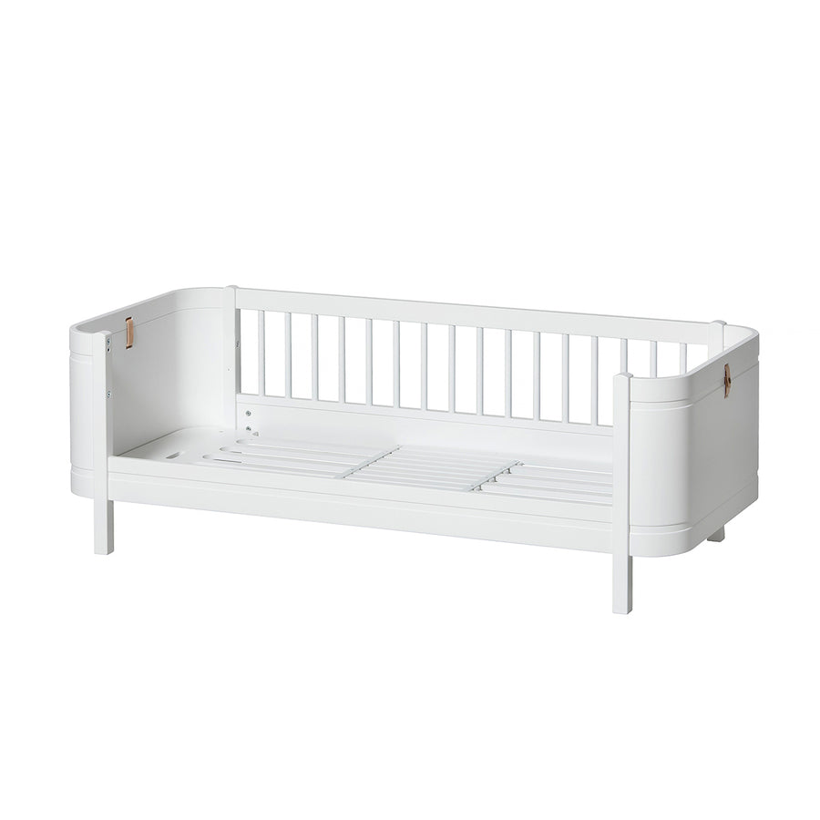 Oliver Furniture Wood Mini+ Cot Bed (With Junior Conversion Kit) - White