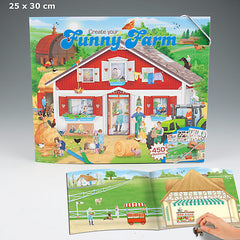 Depesche Create Your Funny Farm Colouring Book