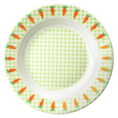 Rice DK Gingham and Carrot Bowl