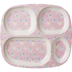 Rice DK Ballet Dancer 4-Room Plate