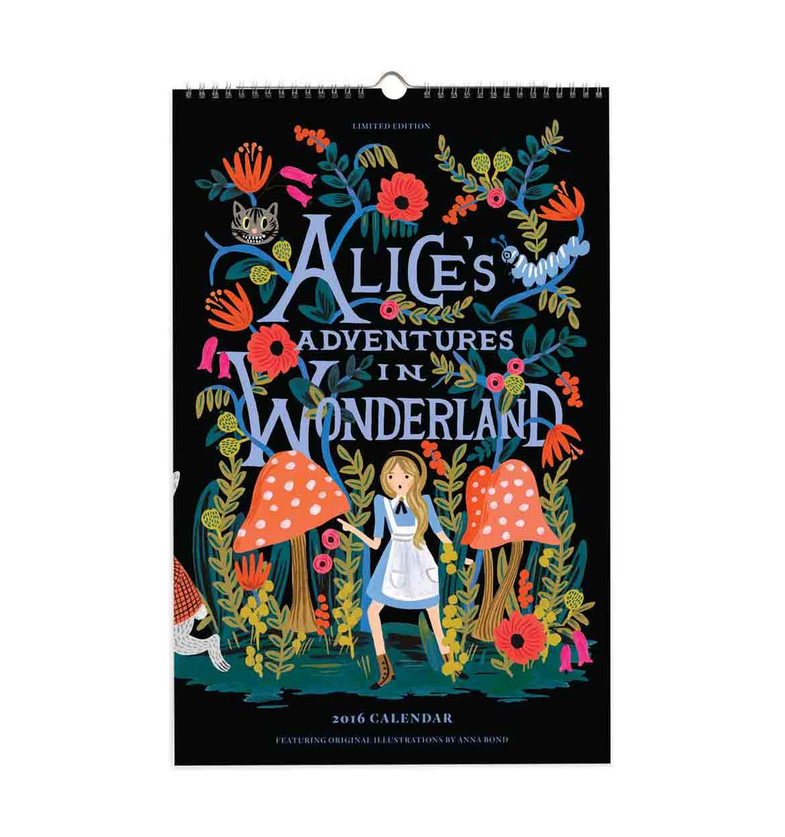 Rifle Paper Co Alice In Wonderland 2016 Calendar