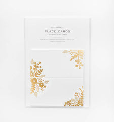 Rifle Paper Co 8 Gold Lace Place Cards