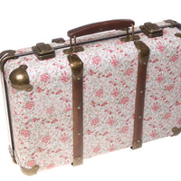 RJB Stone Vintage Floral Suitcase - Roses
