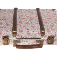 RJB Stone Vintage Floral Suitcase - Roses