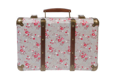 RJB Stone Vintage Floral Suitcase - Florence