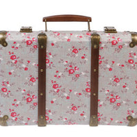 RJB Stone Vintage Floral Suitcase - Florence