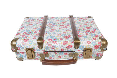 RJB Stone Vintage Floral Suitcase - Spring