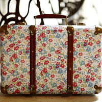 RJB Stone Vintage Floral Suitcase - Spring