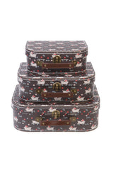 RJB Stone Black Hare Suitcase