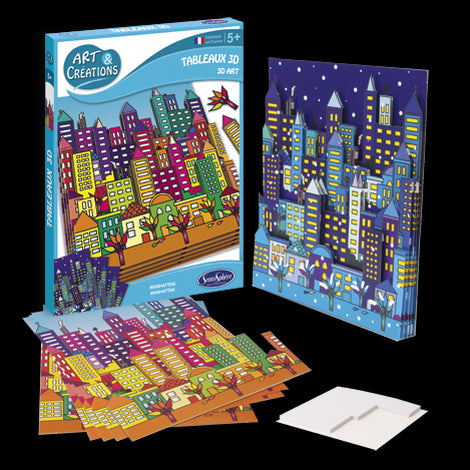 Sentosphère Tableaux 3D - Buildings