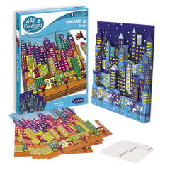 Sentosphère Tableaux 3D - Buildings