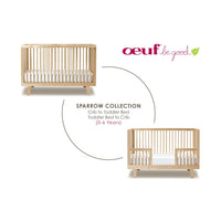 Oeuf Sparrow Conversion Kit Walnut (Pre-Order; Est. Delivery in 6-10 Weeks)