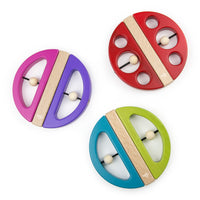 Tegu Swivel Bugs Green & Teal Magnetic Wooden Blocks