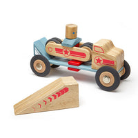 Tegu Stunt Team Jumper Magnetic Wooden Block