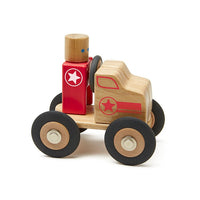Tegu Stunt Team Jumper Magnetic Wooden Block