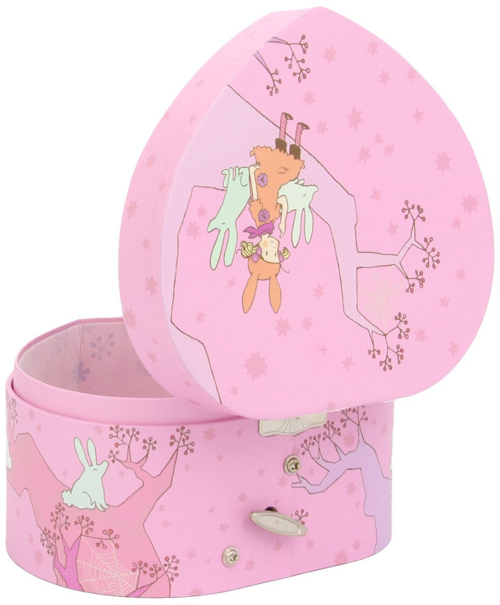 Trousselier Girl on the Tree Ballerina Figurine Music Box