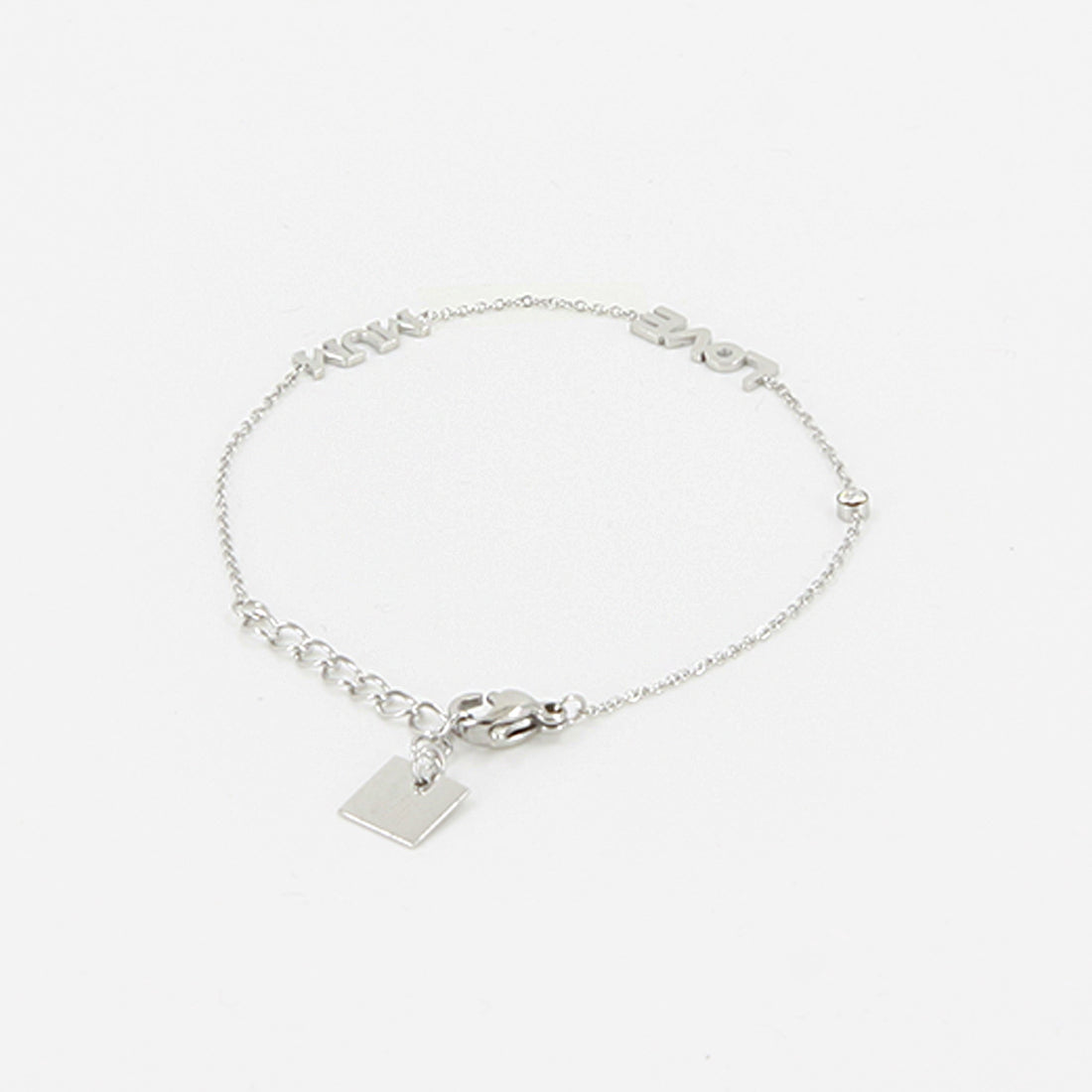 Zag Bijoux Bracelet SBS5885 Court Love Mum Steel