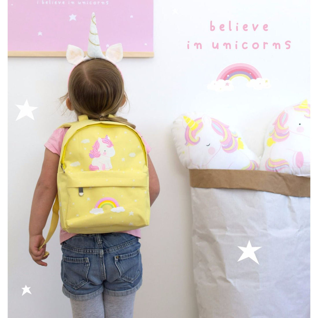 a little lovely company mini backpack unicorn A Little Lovely Company Mini Backpack Unicorn – Petit Bazaar