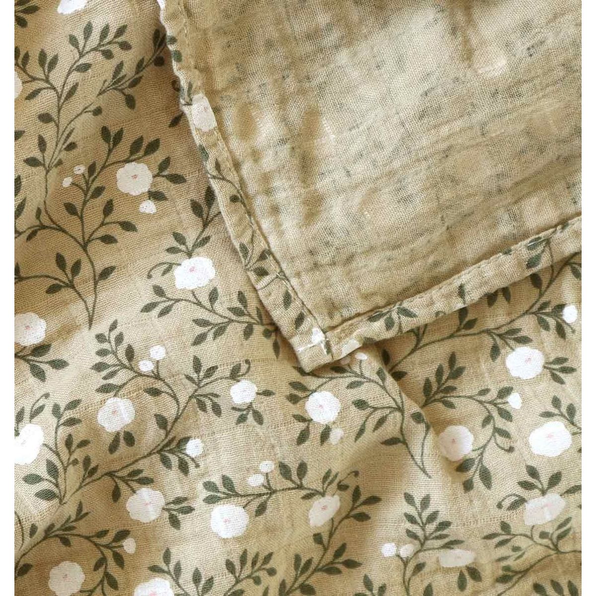 a-little-lovely-company-muslin-cloth-set-of-2-blossom-dark-sage-baby-nursery-allc-mublgr05-00001