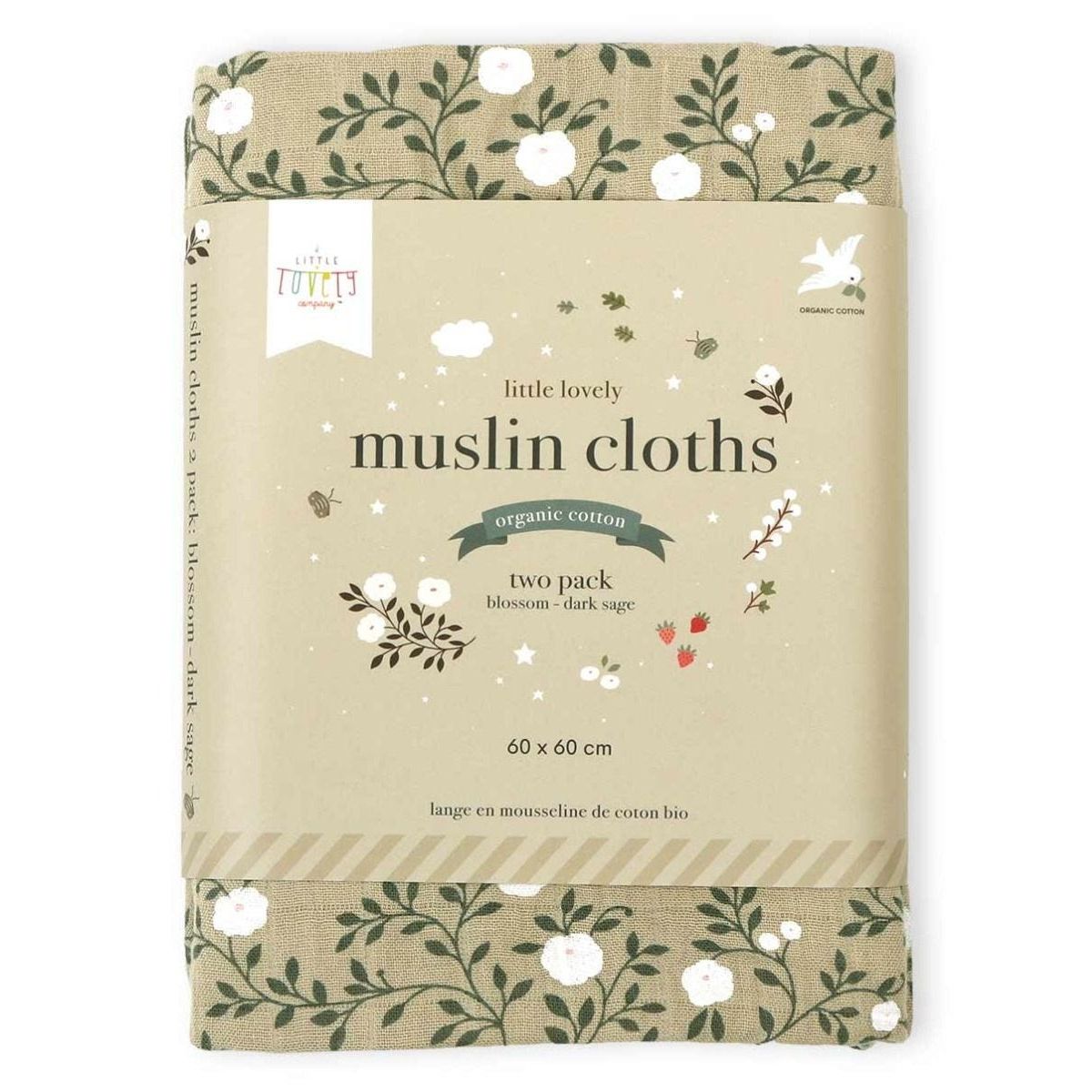 a-little-lovely-company-muslin-cloth-set-of-2-blossom-dark-sage-baby-nursery-allc-mublgr05-00003