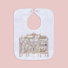Atelier Choux Large Bib Dollhouse Gold Snaps