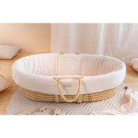 nobodinoz Padded Baby Moses Cover Dream Pink