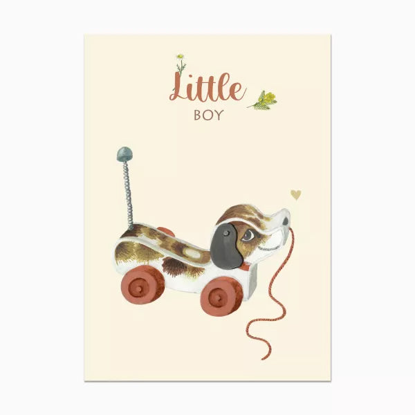 barnabe-aime-le-café-postcard-little-boy-barn-cartes-boy