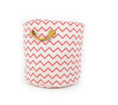 Nobodinoz Toy Bag Pink Zigzag