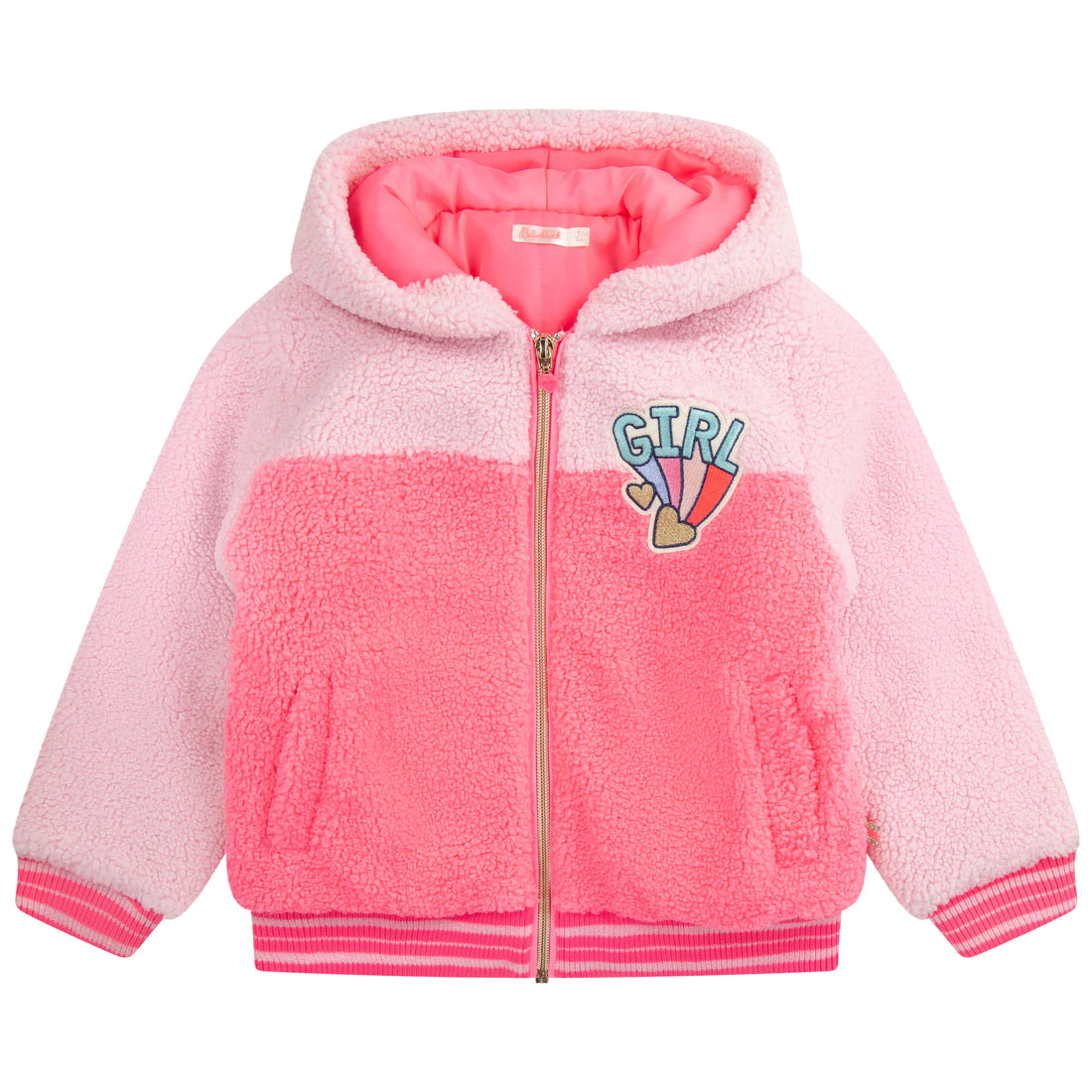 Billieblush Coat Pink – Petit Bazaar - Main Image