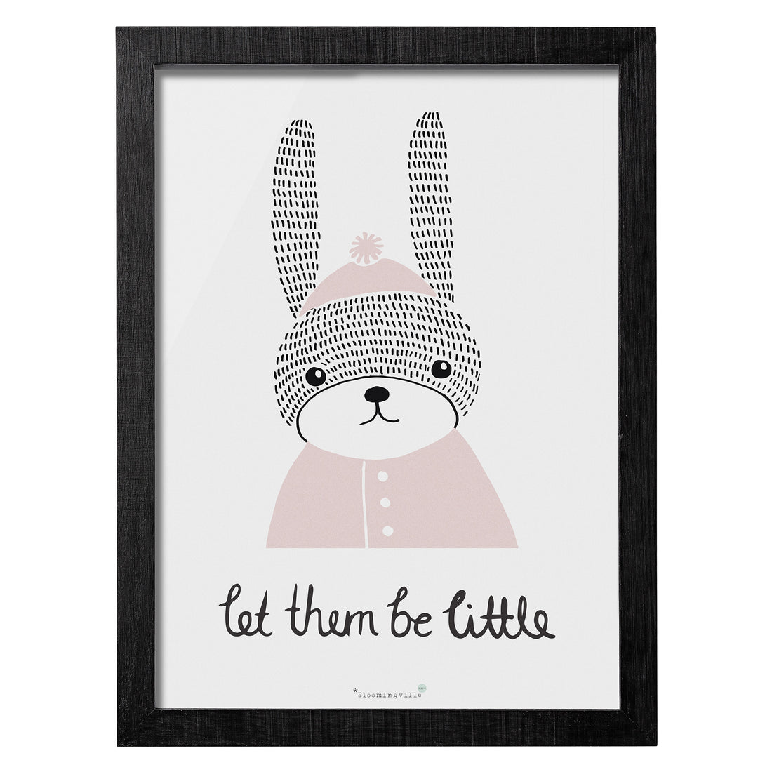 bloomingville-rabbit-black-frame-decor-stationery-print-bmv-50500118-01