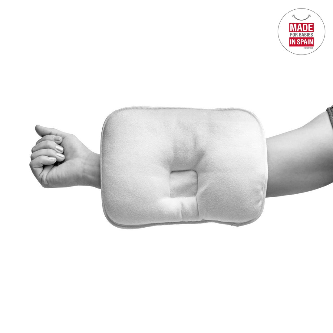 Cambrass Arm Pillow Liso E Blue