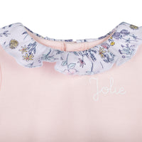 Carrément Beau T Shirt + Shorts Summer Newborn Pink White