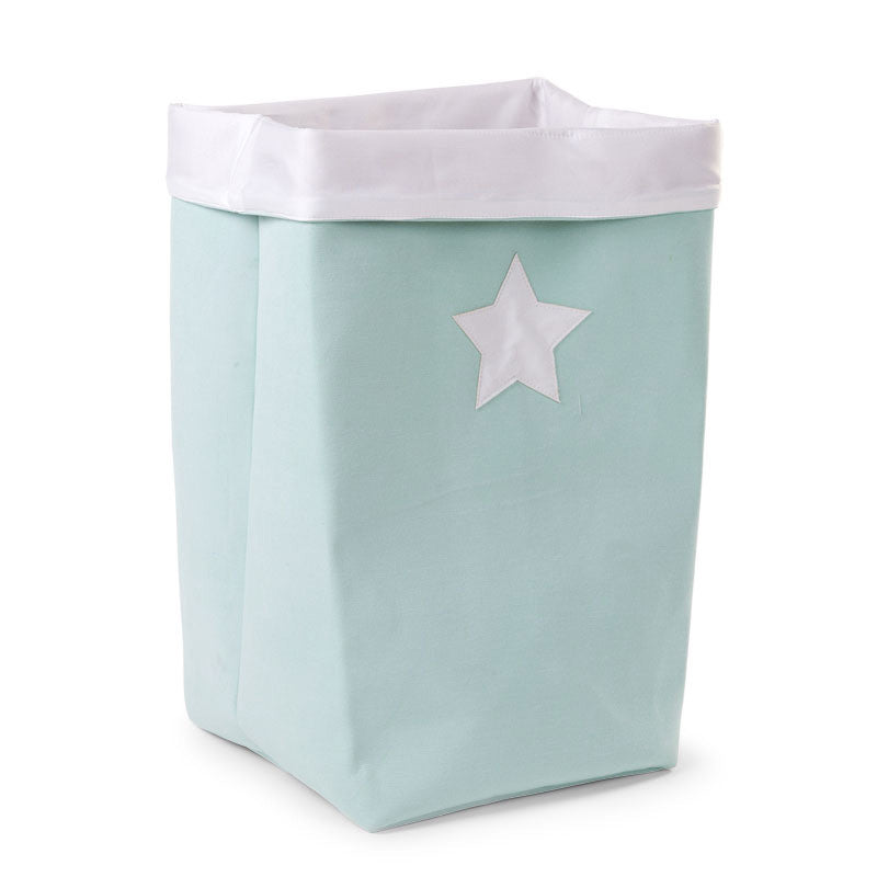 childhome-box-canvas-foldable-32x32x60-mint-white-01