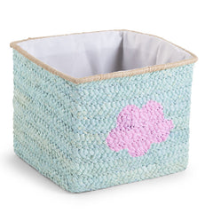 childhome-box-straw-woven-basket-30x33x33-mint- (1)