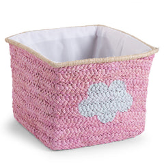 childhome-box-straw-woven-basket-30x33x33-pink- (1)