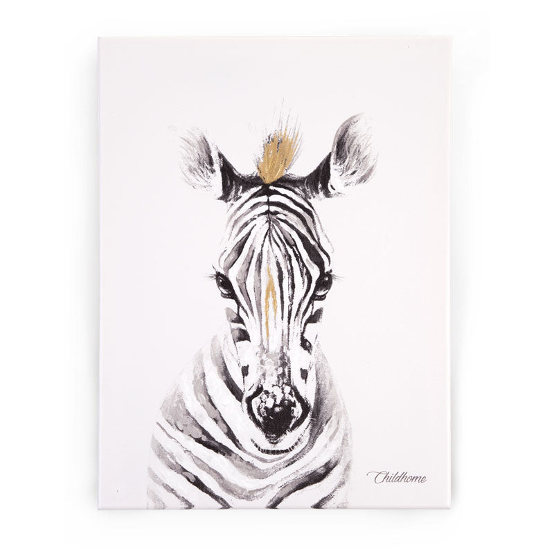 childhome-oil-painting-zebra-head-gold-01