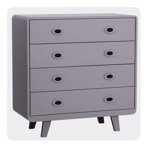 Laurette Commode Toi and Moi Drawer Purple (Pre-Order; Est. Delivery in 3-4 Months)