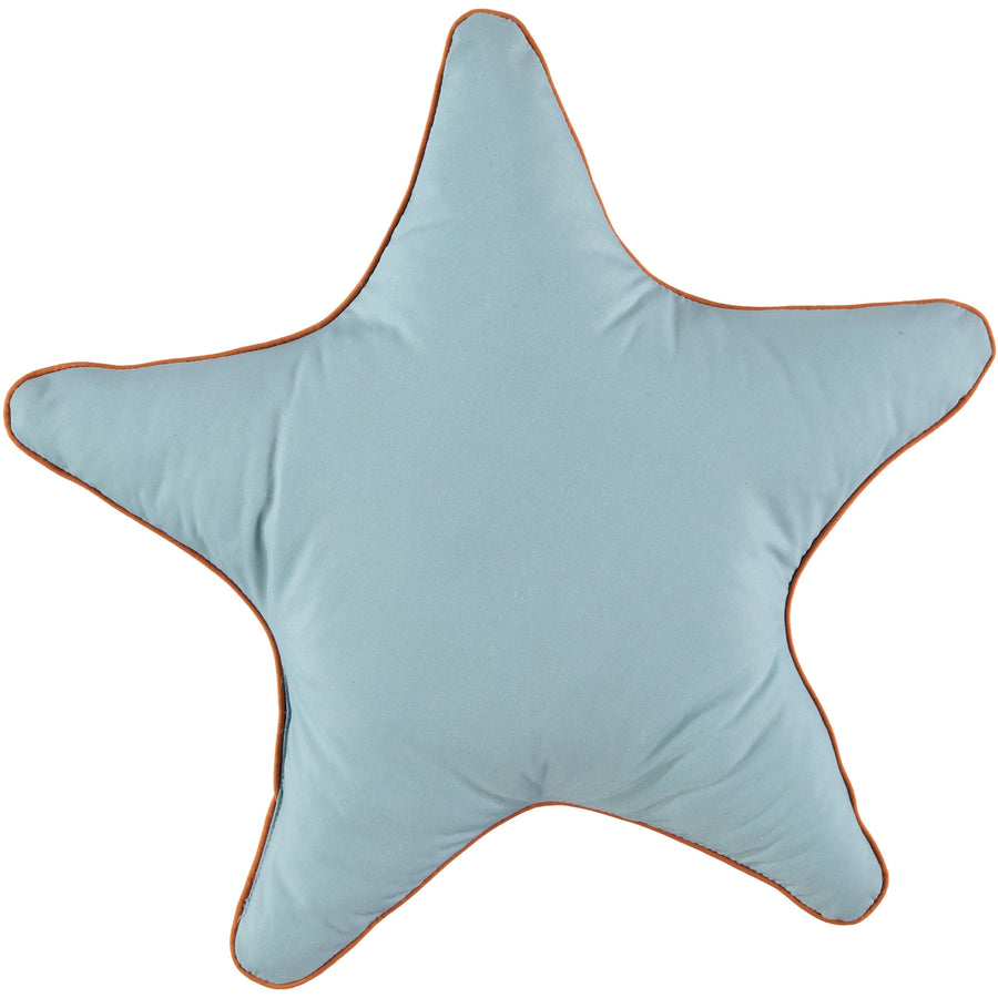 Nobodinoz Star Cushion Thalassa Blue Large