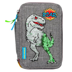 depesche-dino-world-filled-triple-pencil-case-sequins- (2)