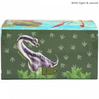 Depesche Dino World Treasure Chest with Code, Sound and Light